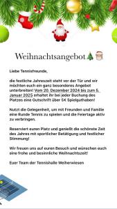 Weihnachtsangebot